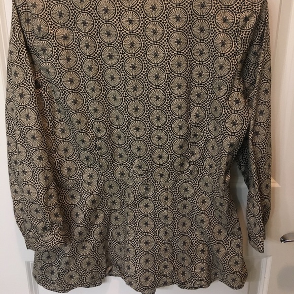 Structured patterned blouse - Picture 4 of 4